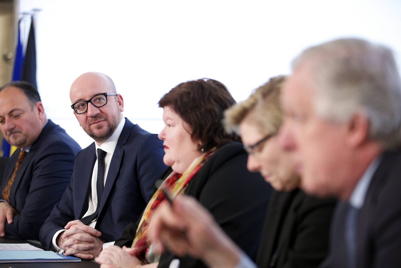 Conférence de presse après le conseil des ministres