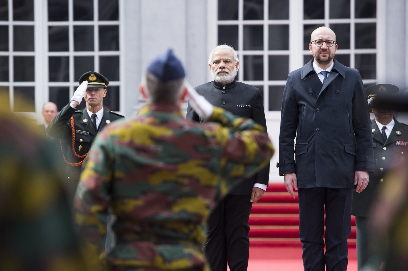 Officieel bezoek van de heer Narendra Modi, Eerste Minister van India, aan Belgie