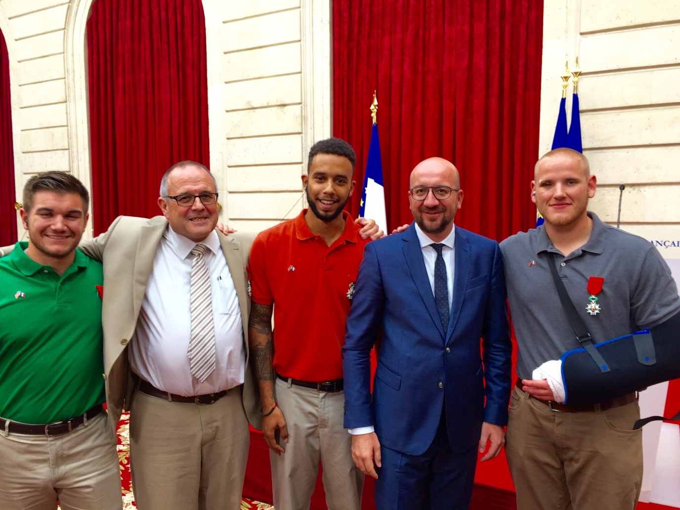 Attaque terroriste dans le Thalys : « La Belgique est très reconnaissante envers ceux qui ont défendu, dans cet esprit de solidarité, les vies et les libertés de nos citoyens »