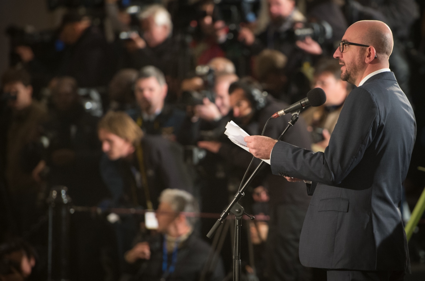 Rede des belgischen Premierministers Charles Michel 