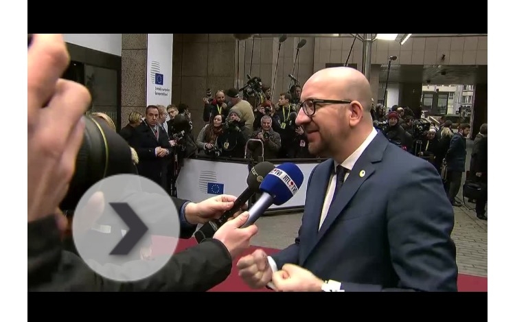 Bijeenkomst van de staatshoofden en regeringsleiders van de EU met Turkije: doorstep