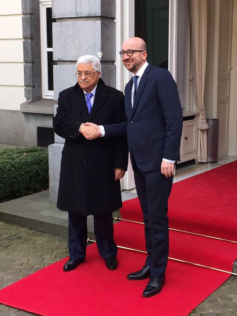 Rencontre avec Mahmoud Abbas, Président de l’Autorité palestinienne