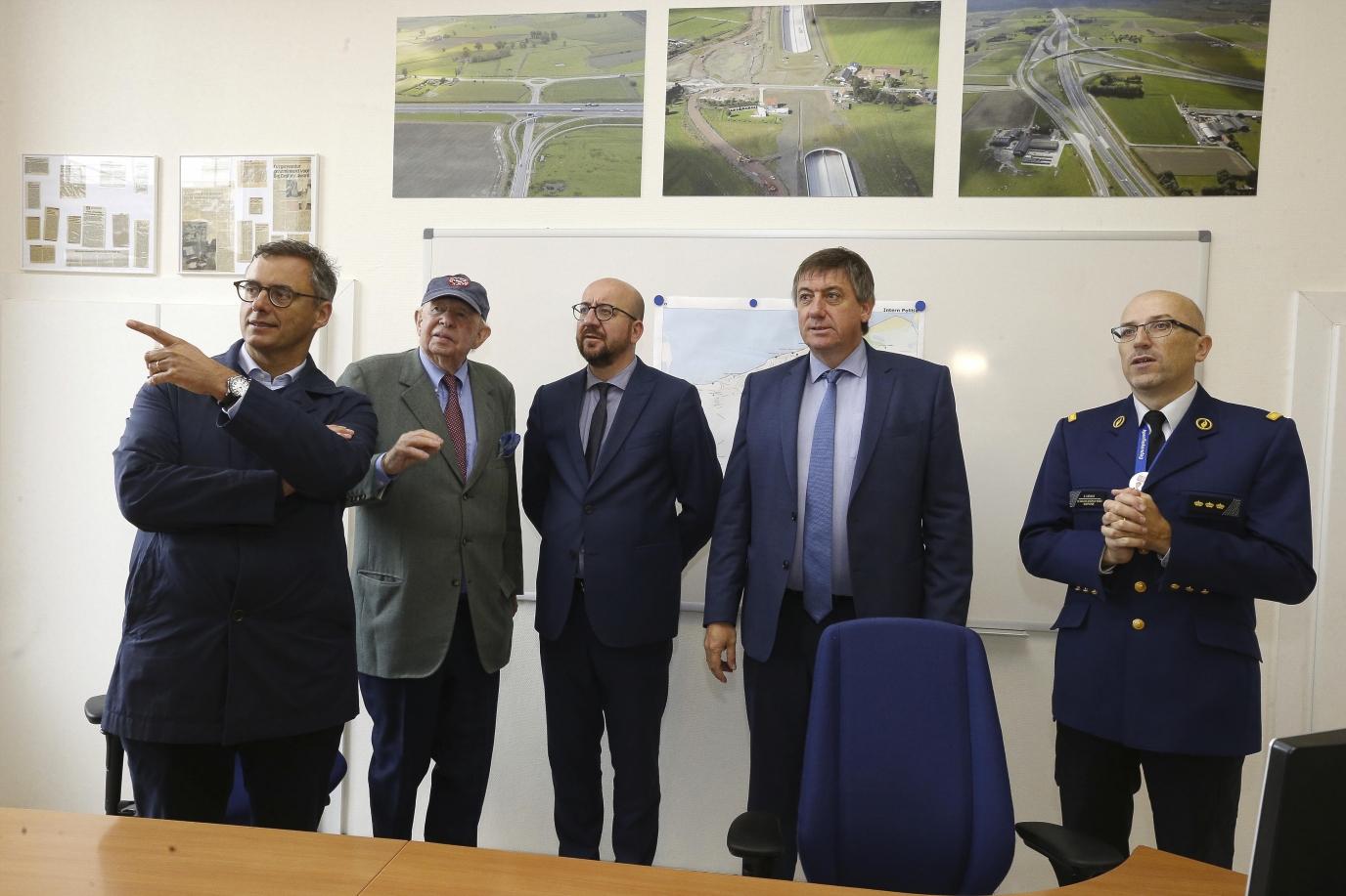 Wirtschaftstage / Tage der offenen Tür: Besuch bei der örtlichen Polizei von Knokke-Damme