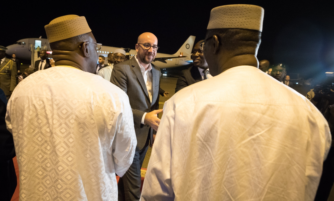 Accueil et entretien avec le Premier Ministre Abdoulaye Idrissa MAIGA