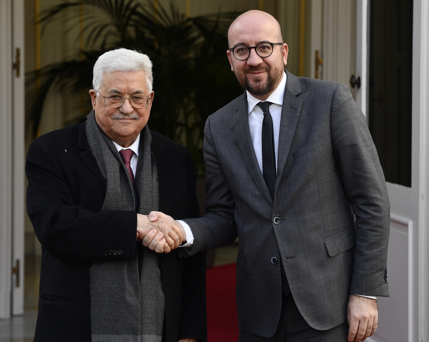 Meeting with the President of the Palestinian Authority, His Excellency Mr. Mahmoud Abbas 