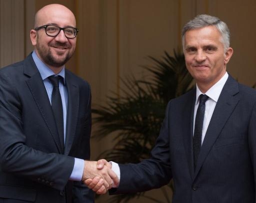 Réunion avec le Président de la Confédération suisse, Didier Burkhalter