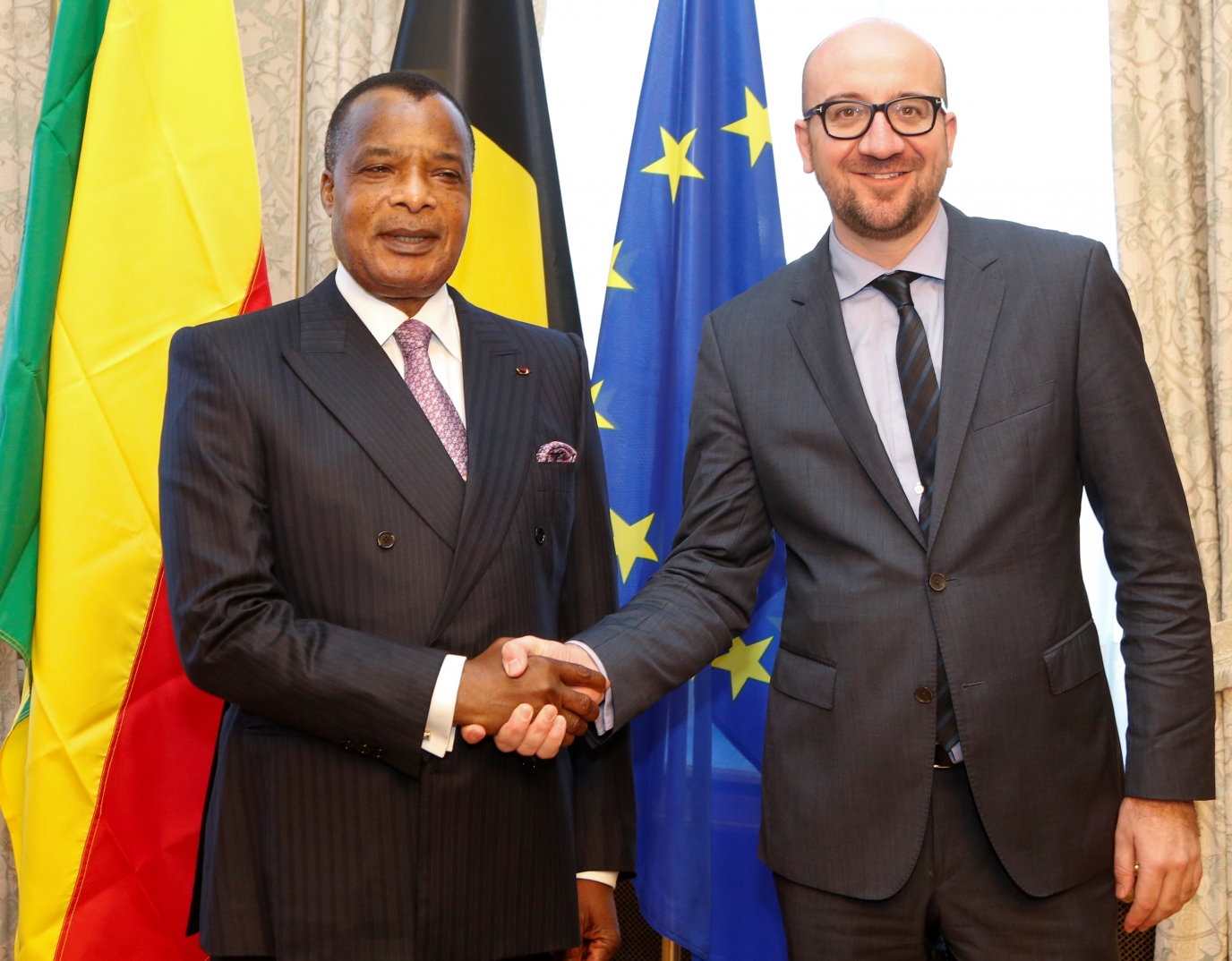 Ontmoeting met de president van de Republiek Congo, Z.E. Sassou N’Guesso