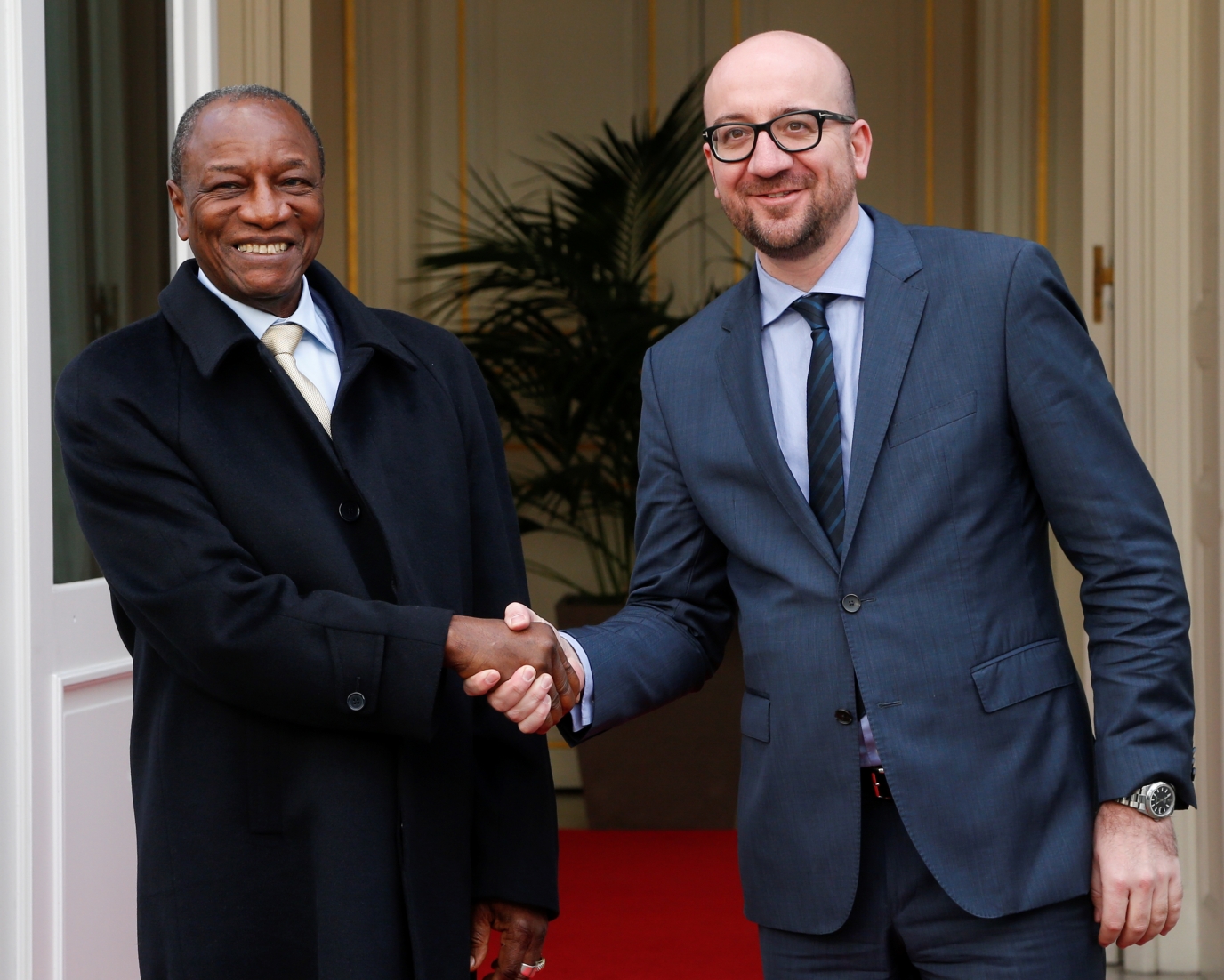 Rencontre avec le Président de la République de Guinée, S.E. Alpha Condé