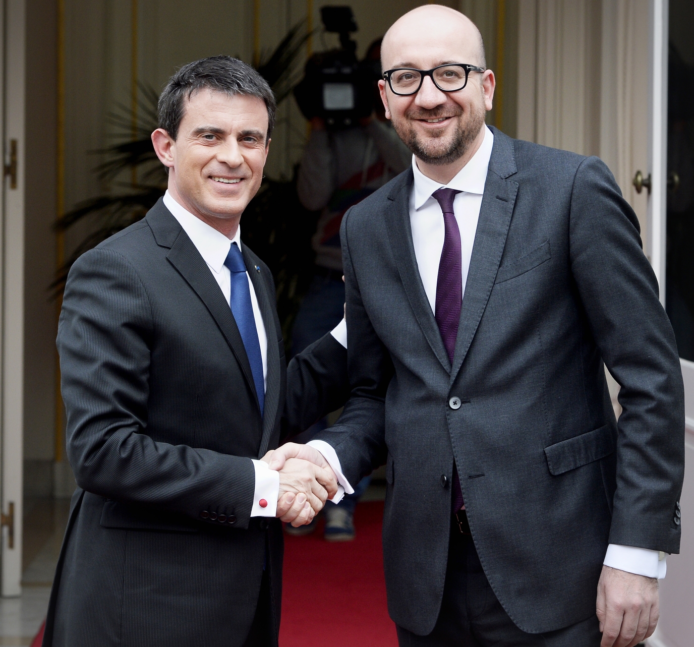 Ontmoeting met Manuel Valls, de Franse premier