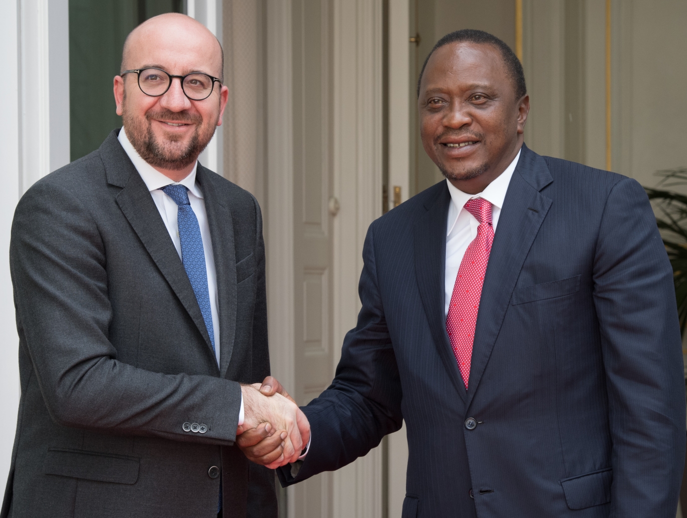 Meeting with the President of the Republic of Kenya, Mr. Uhuru Kenyatta