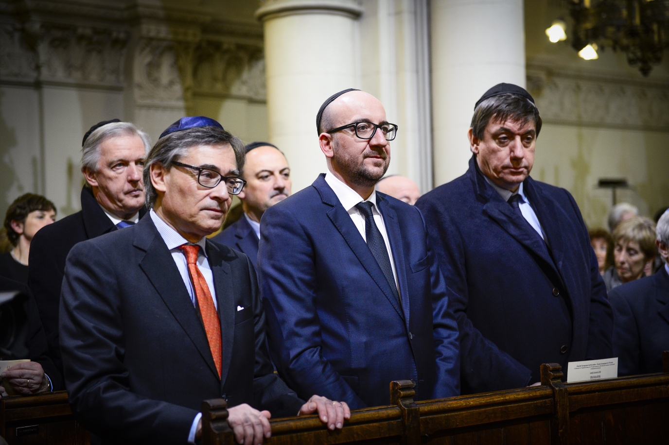 Toespraak aan de Grote synagoge van Brussel