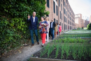 Visite du projet ZinTo à Molenbeek-Saint-Jean