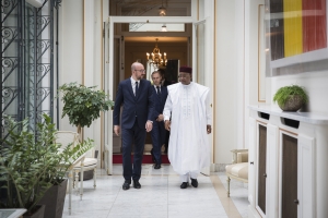 Rencontre avec le Président du Niger, S.E.M. Mahamadou Issoufou