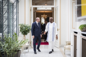 Ontmoeting met de president van Burkina Faso, Z.E. dhr. Roch Marc Christian Kaboré