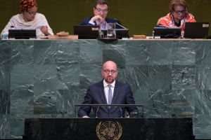 72. UN-Generalversammlung: Rede von Premierminister Charles Michel