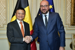 Premierminister Charles Michel trifft Herrn Jack Ma, Vorstandsvorsitzenden der Alibaba Group