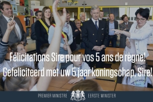 5de verjaardag van koning Filip als staatshoofd 