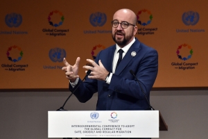 Zwischenstaatliche Konferenz zur Annahme des Globalen Paktes für eine sichere, geordnete und reguläre Migration: Rede des Premierministers Charles Michel