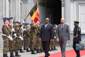 Ontmoeting met Félix TSHISEKEDI, president van de Democratische Republiek Congo