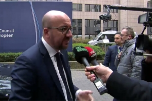 Treffen der EU-Staats- und Regierungschefs mit der Türkei: doorstep