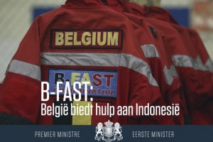 B-FAST: België biedt hulp aan Indonesië