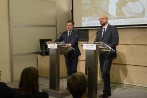Pressekonferenz: Gedenken an den 75. Jahrestag der Ardennenschlacht