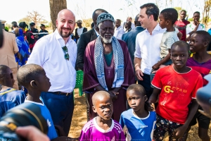 Besichtigung vor Ort in Ndoyène im Senegal