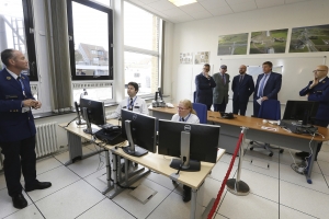 Wirtschaftstage / Tage der offenen Tür: Besuch bei der örtlichen Polizei von Knokke-Damme