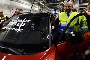 Lancement de la production de la Volvo XC40 à l'usine de Gand