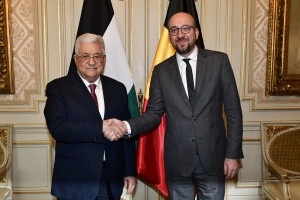 Meeting with the President of the Palestinian Authority, His Excellency Mr. Mahmoud Abbas 