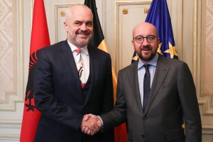 Entretien avec le Premier ministre d’Albanie, Edi Rama