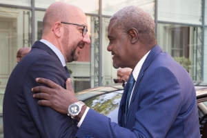 Ontmoeting met de voorzitter van de Commissie van de Afrikaanse Unie Moussa Faki.