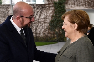 Trip to Berlin and meeting with Federal Chancellor Angela Merkel