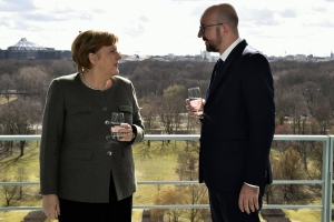 Trip to Berlin and meeting with Federal Chancellor Angela Merkel