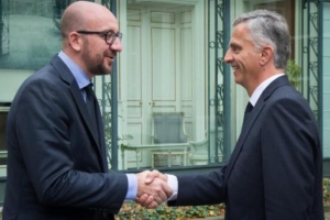 Réunion avec le Président de la Confédération suisse, Didier Burkhalter