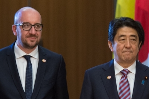 Politische und wirtschaftliche Mission in Japan: Treffen mit Aisin und Toyota in Nagoya, Besuch des Honda Motor Corporation und Gespräch mit dem japanischen Premierminister S. Abe