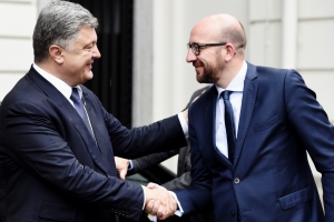 Bilateral meeting with the Ukrainian President, Petro Poroshenko