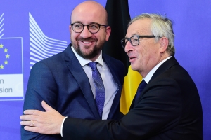 Réunion avec le Président de la Commission européenne Jean-Claude Juncker