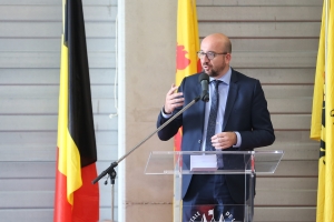 Inauguration de la caserne des pompiers de Namur