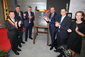 Inauguration de la caserne des pompiers de Namur