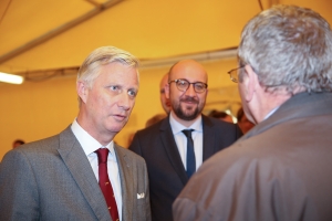 Visite du centre d’accueil pour demandeurs d’asile de Belgrade (Namur)