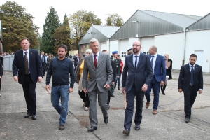 Visite du centre d’accueil pour demandeurs d’asile de Belgrade (Namur)