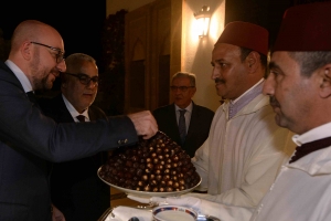 Les premiers ministres Charles Michel et Abdelilah Benkirane