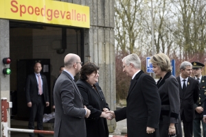 Following  Tuesday’s attacks in Brussels National Airport and the Brussels metro, we went to the Hôpital Erasme in Anderlecht yesterday morning. There, we met with victims of the attacks, rescue workers and healthcare staff. We expressed our full support to them, on behalf of the people of Belgium.