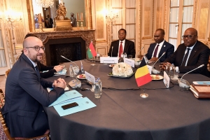 •	Treffen mit dem Präsident von Burkina Faso, Seine Exzellenz Roch Marc Christian Kaboré