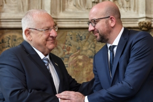 Unterhaltung mit dem Präsident von Israel, S.E. Reuven Rivlin