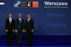 NATO-Gipfel in Warschau (Tag 1)