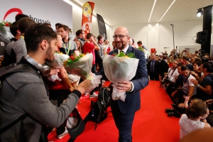 Willkomm der belgischen Delegation für die Olympischen Spiele in Rio. Wir sind stolz auf Ihre Leistungen!