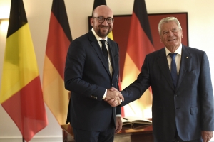 Belgien als Partnerland zu Gast auf Bürgerfest des deutschen Bundespräsidenten Gauck.