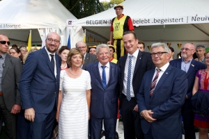 La Belgique à l'honneur de la fête citoyenne du Président allemand Gauck.